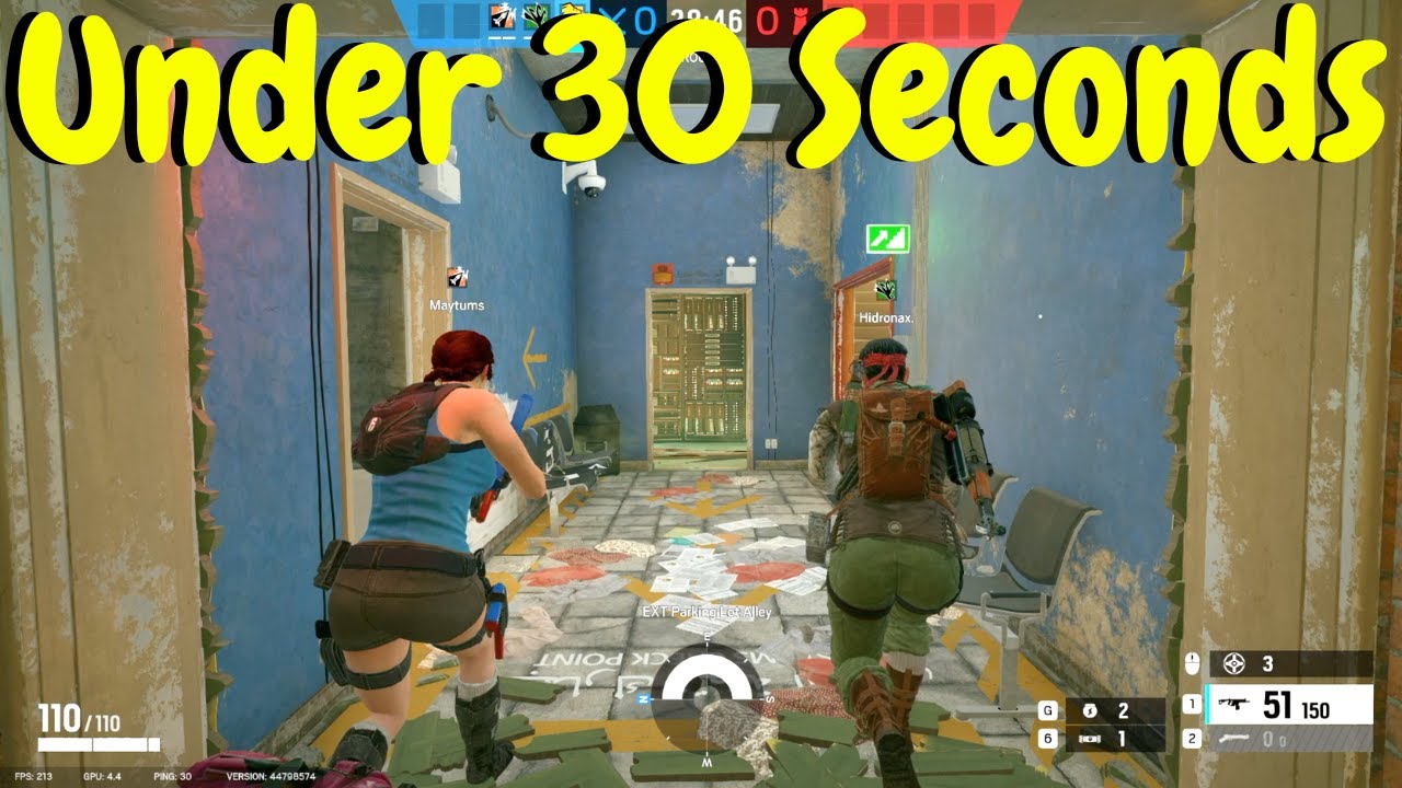 The Fastest Border Rush in Rainbow Six Siege