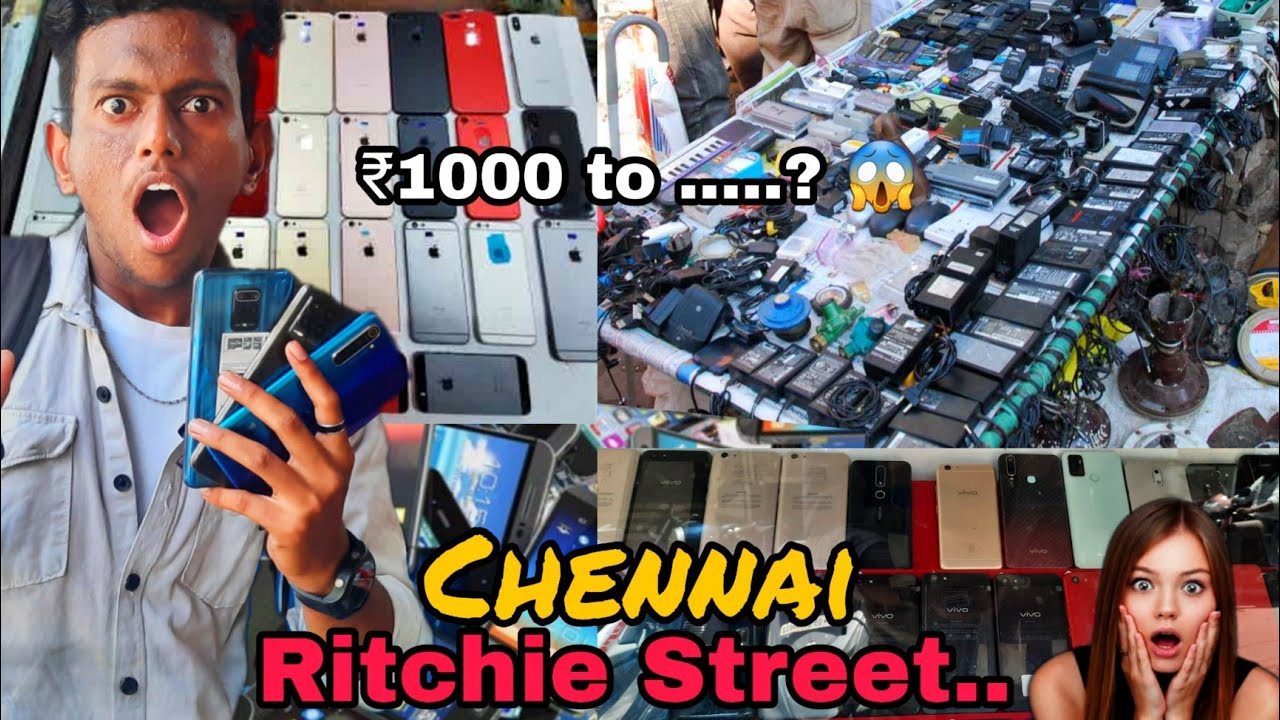 Chennai Richie Street 😱 Mobile Bazar 😡😤 ||Mrsuhail || Moonlight