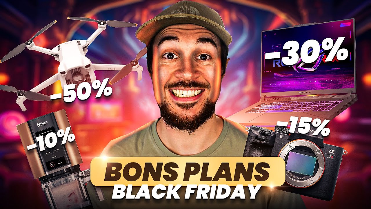 Black Friday 2024 :  Pleins de Bons Plans Hardware & Tech !
