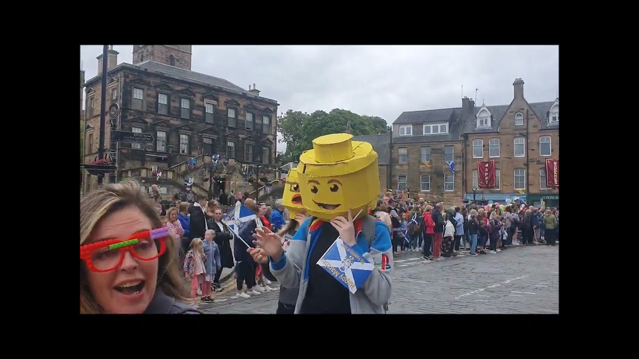 Linlithgow Marches 2022 11.00am Procession from Cross