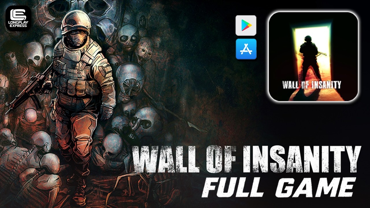 Wall of Insanity | Android/iOS/PC/Switch Longplay, Full Game, No Commentary