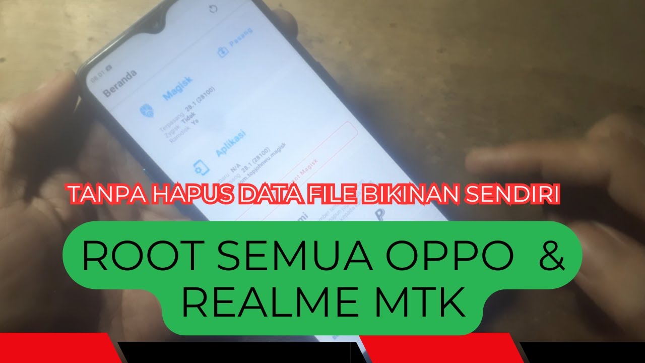 TUTORIAL CARA ROOT SEMUA OPPO / REALME MEDIATEK TANPA HAPUS DATA