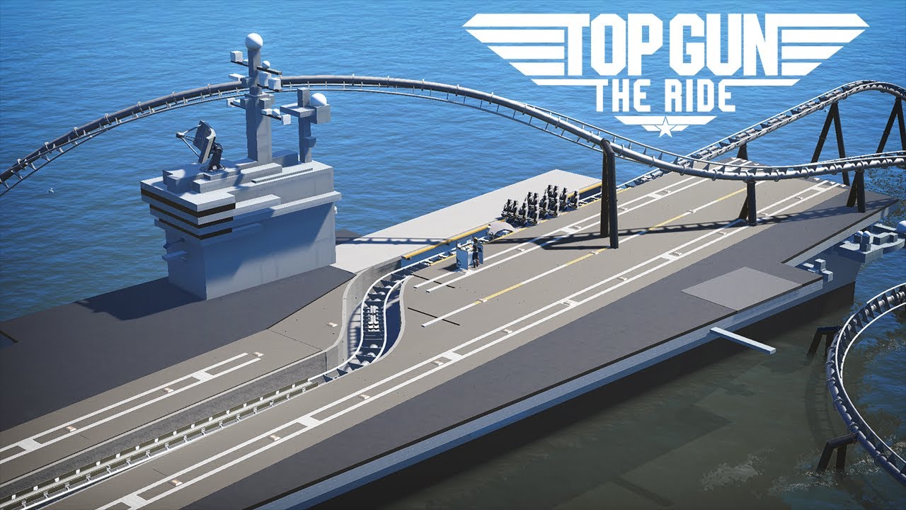 TOP GUN: The Ride | Planet Coaster