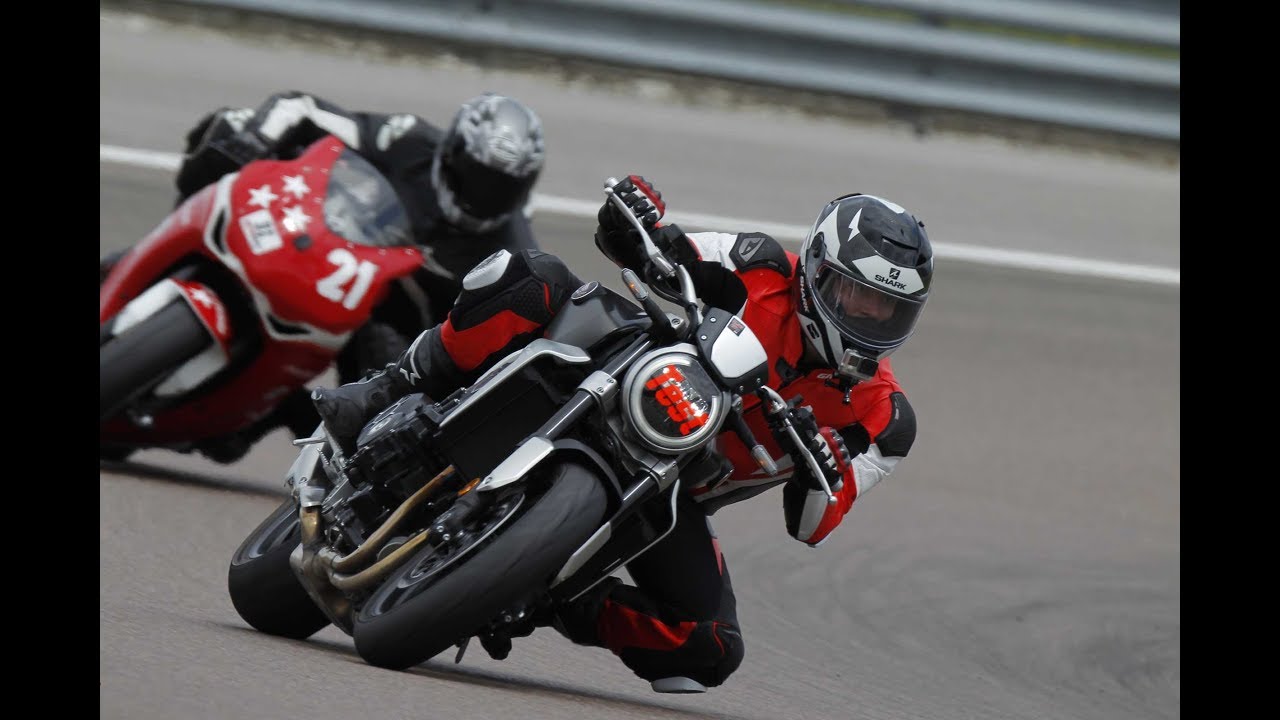 Dragonrider | Testing the new Honda CB1000R on the racetrack | Circuit de Dijon