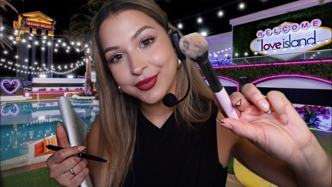 ASMR Getting you ready for set 🎬 (ur the next Love Island Bombshell💋)
