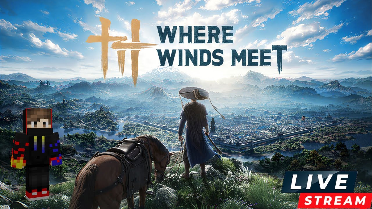 Where Winds Meet LIVE | First Time Playing This Beautiful Open World (Hindi Gameplay)