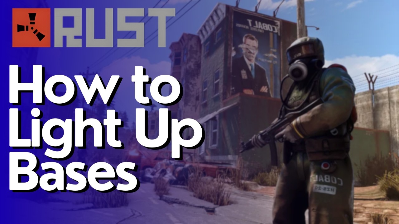 How to Light Up Bases in Rust