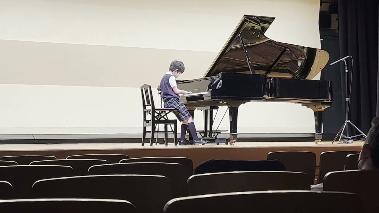 【ベートーヴェン / 月光 第一楽章】初めてのピアノ発表会　2022年（小4）/ Moonlight Sonata（Beethoven）