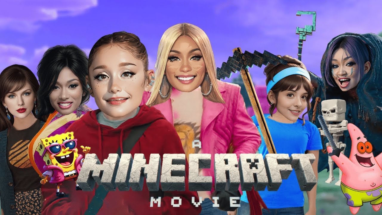 Celebrities in Minecraft 