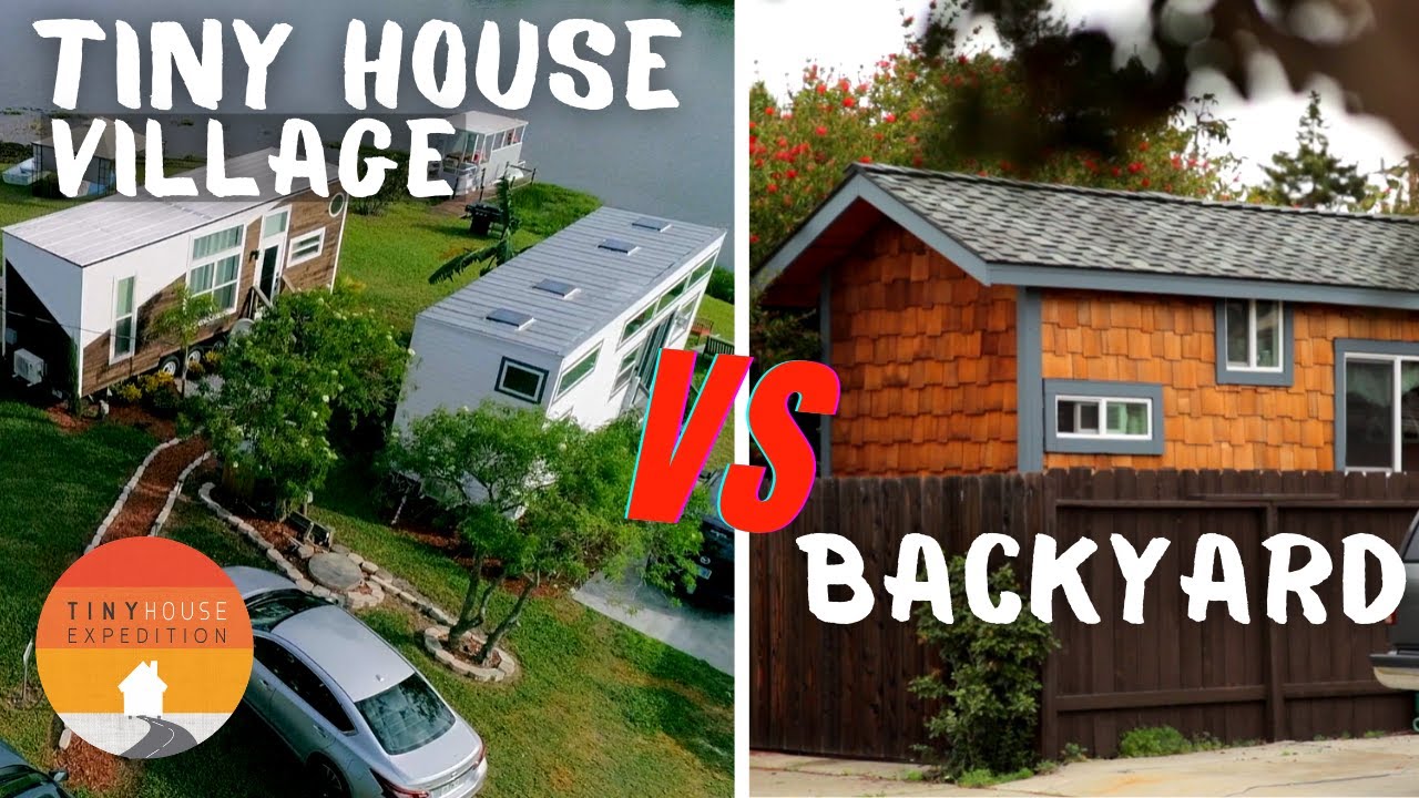 Tiny Home Village VS Backyard Parking: What's the Best Option?!