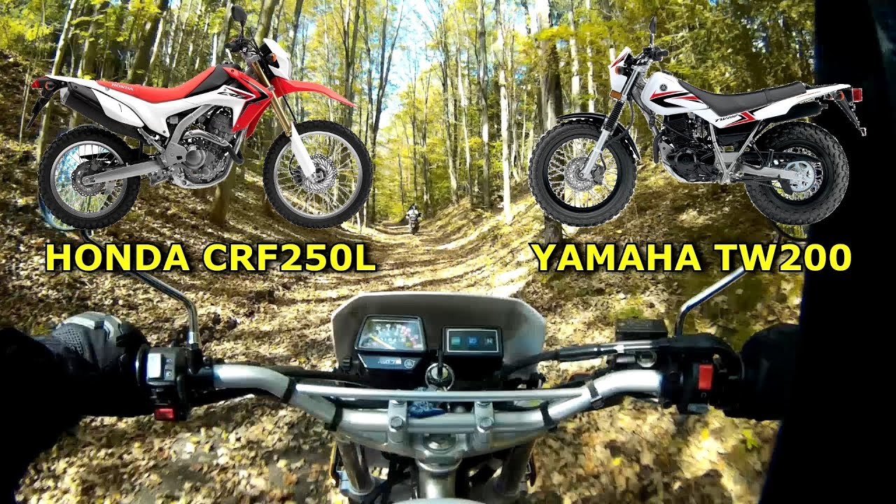 YAMAHA TW200 - 1st Trail Ride/ 1st Ride with Buddy