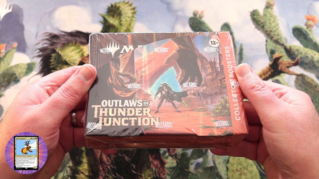 Распаковка коллекционного бустера Outlaws of Thunder Junction!