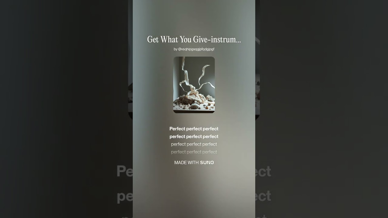 Get What You Give instrumental