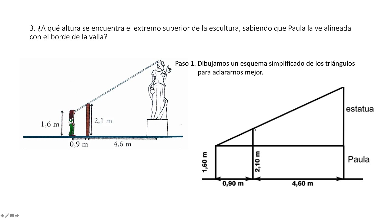 Problemas de semajanzas de triángulos.