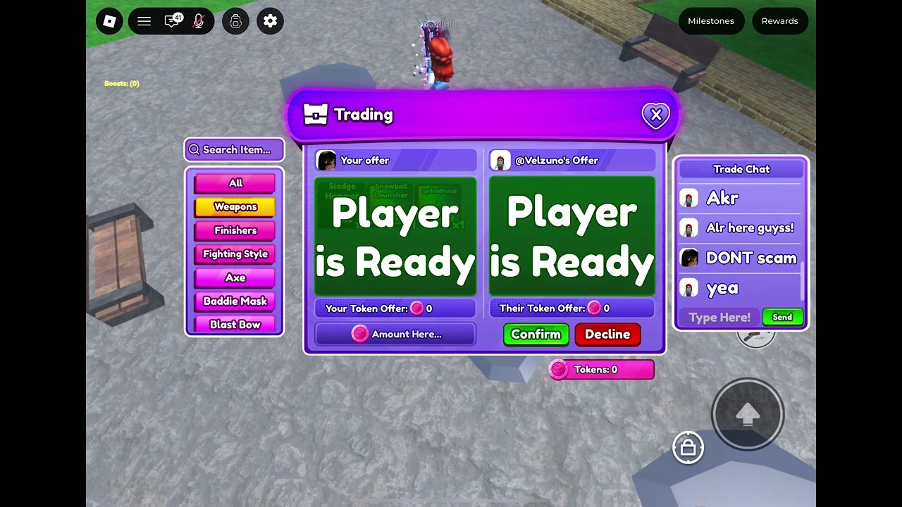So here’s with @Lunexis3 SCAMMING me (watch till end) cause I got no tokens.. Get exposed