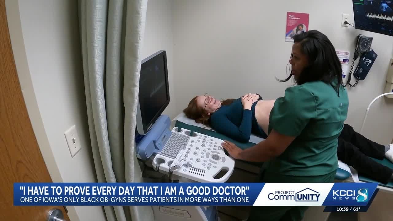 One of Iowa’s only Black OB-GYNs expands access and trust in women’s health care