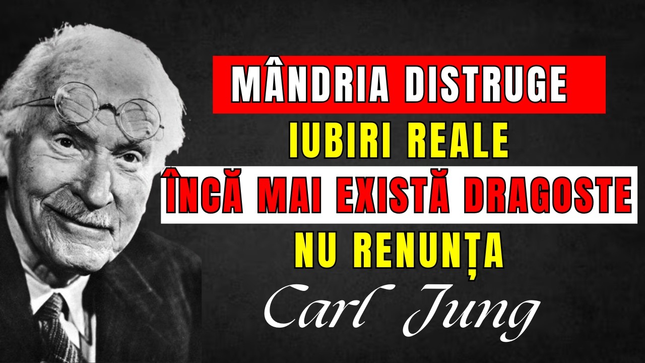 Această persoană te iubește profund. Nu lăsa mândria să distrugă totul | Carl Jung