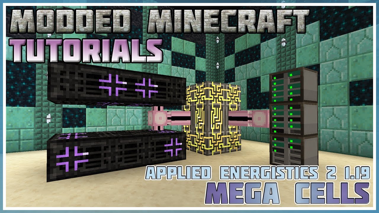 Applied Energistics 2: Mega Cells — Minecraft 1.16 - 1.19 — Minecraft с модами