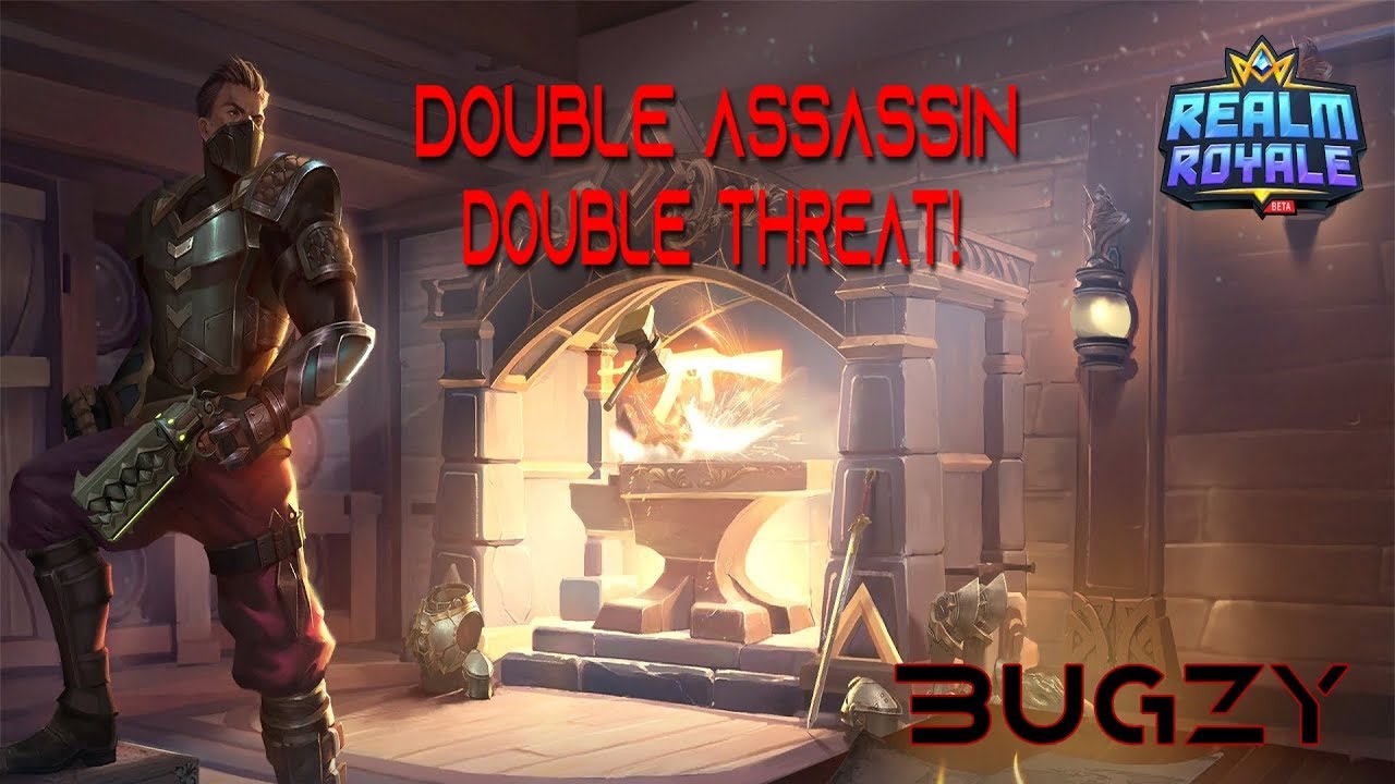 BUGZY | Double assassin Double threat | Assassin Realm Royale Gameplay