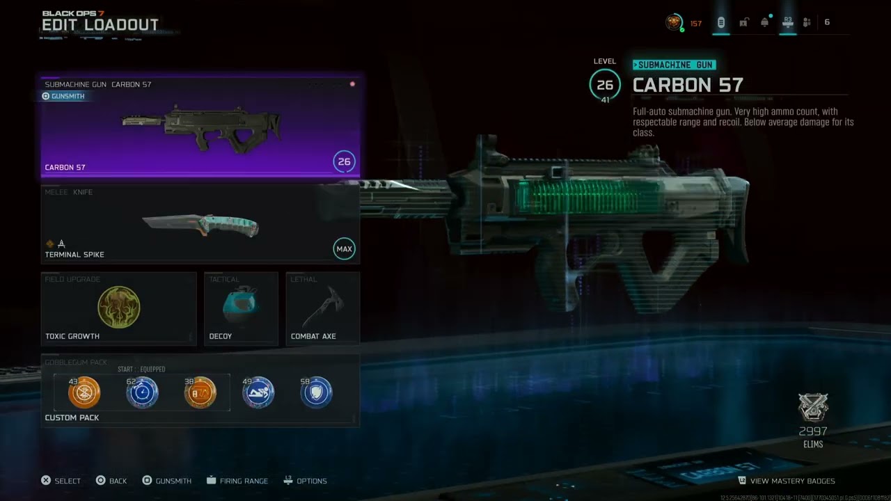 Weapon glitch 