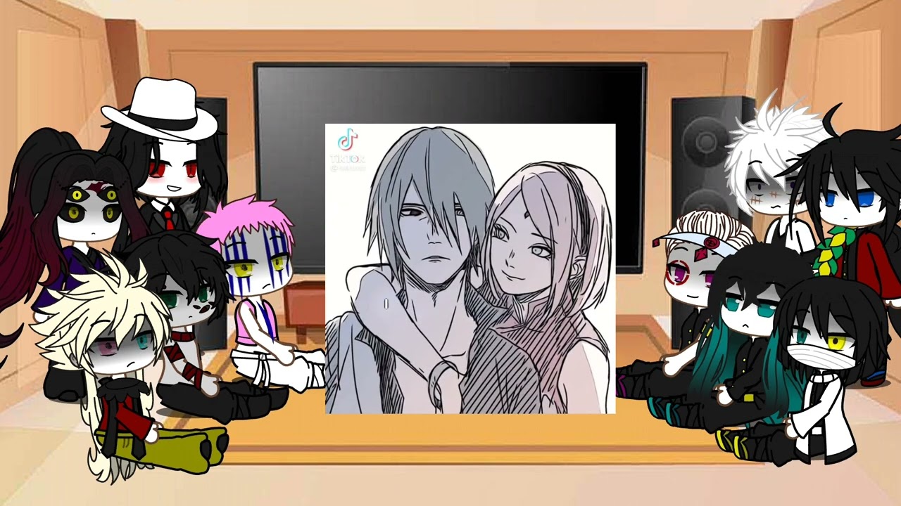uppermoons+muzan+hashiras react to haruno sakura !♥️🦋 #demon #demonslayer #edit #fypシ #kny #muzan