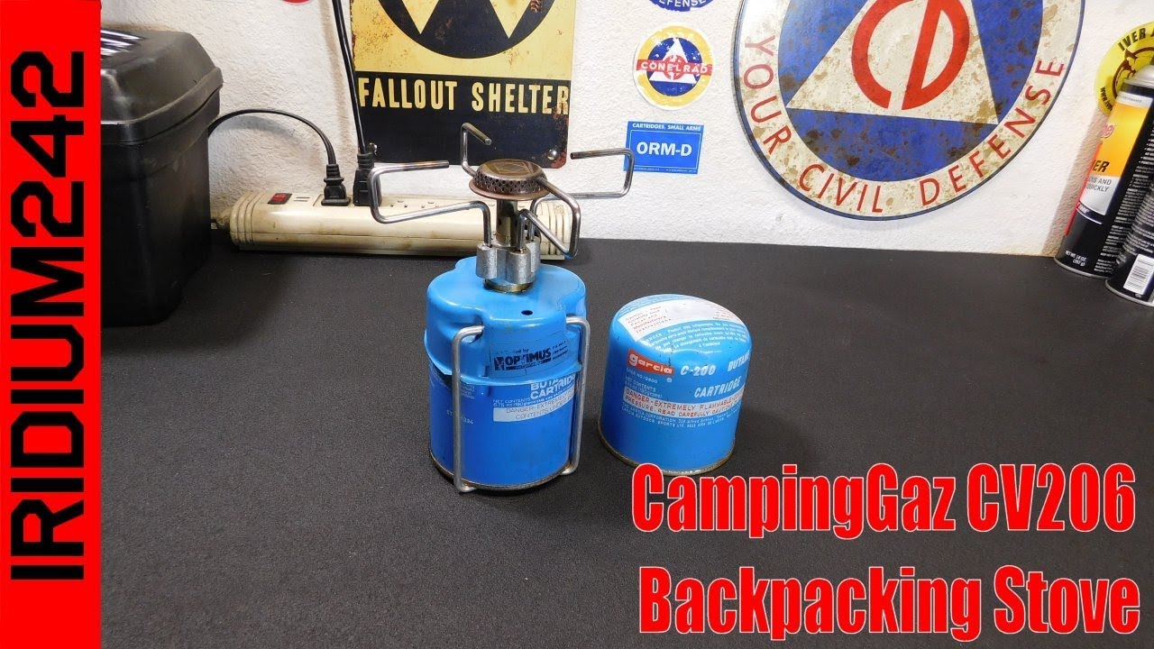 Old School Gear: CampingGaz CV206 Backpacking Stove