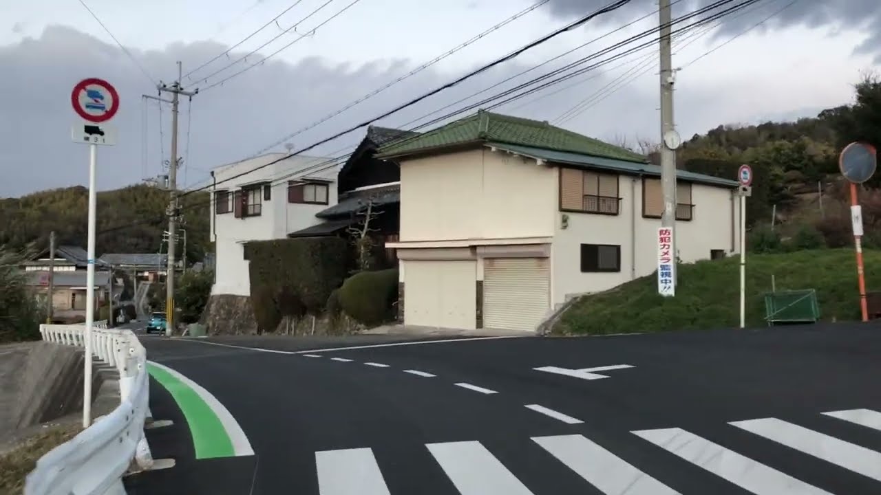 貝塚市路地裏巡り🌈水間寺から外環状線(三ケ山町あたり)2026.1.30。