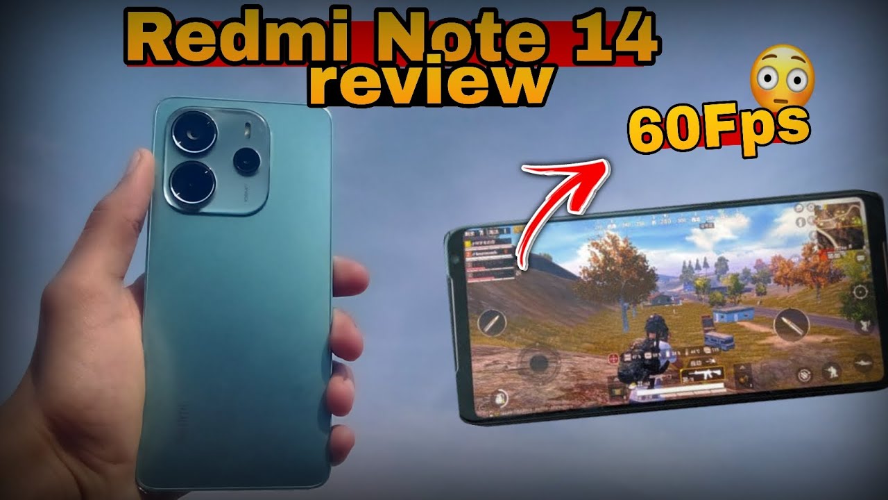 Redmi Note 14 Honest Review | PUBG FPS Test & Camera...☺️