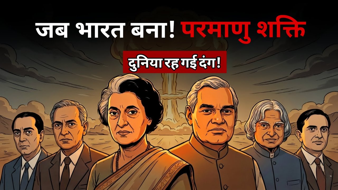 जब अमेरिका भी चौंक गया ! | भारत का परमाणु सफर | पोखरण 1974 | 1998 | Indian Nuclear Journey|