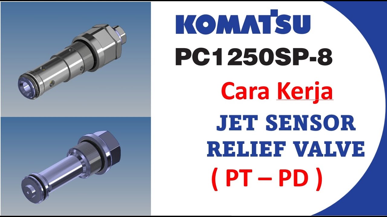 JET SENSOR RELIEF VALVE  ( PT - PD )  PC1250-8