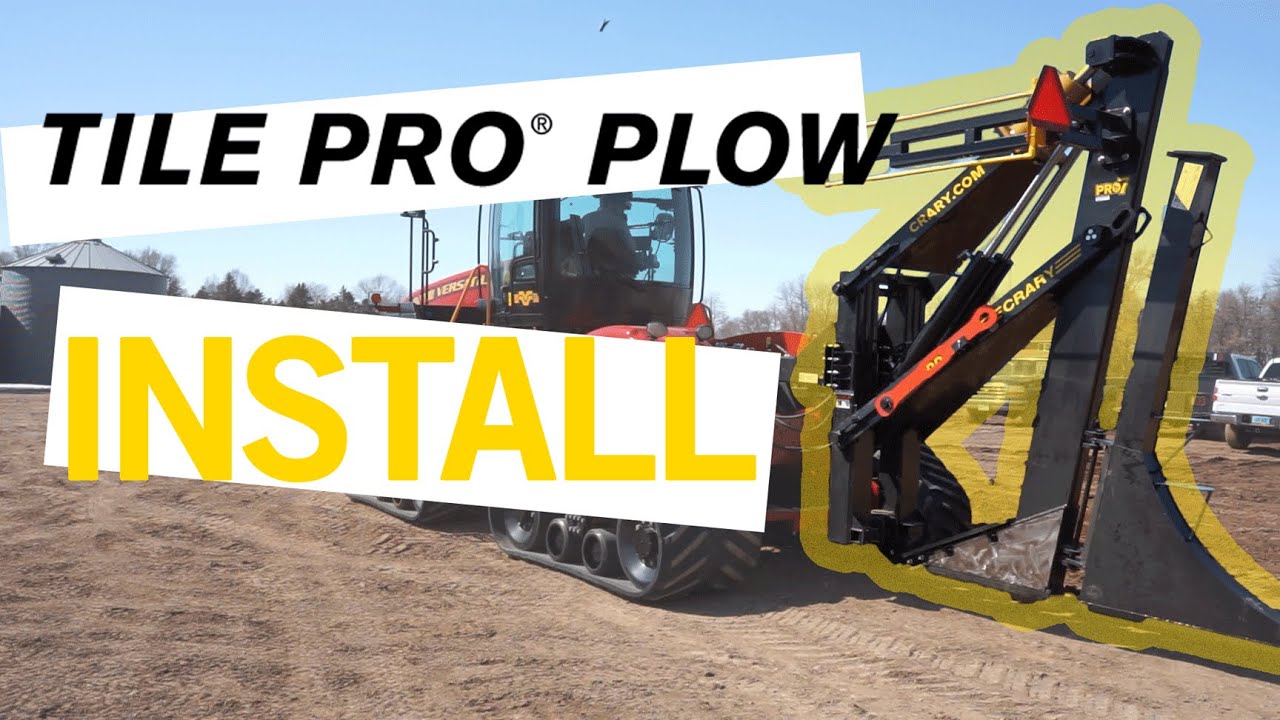 Crary® Tile PRO® Plow Install