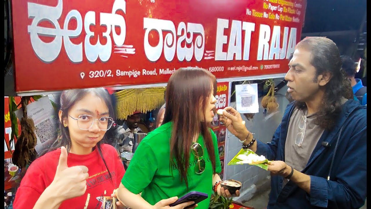 Eat Raja Eat | 100% Organic | Bengaluru | Malleshwara | Kannada Vlogs