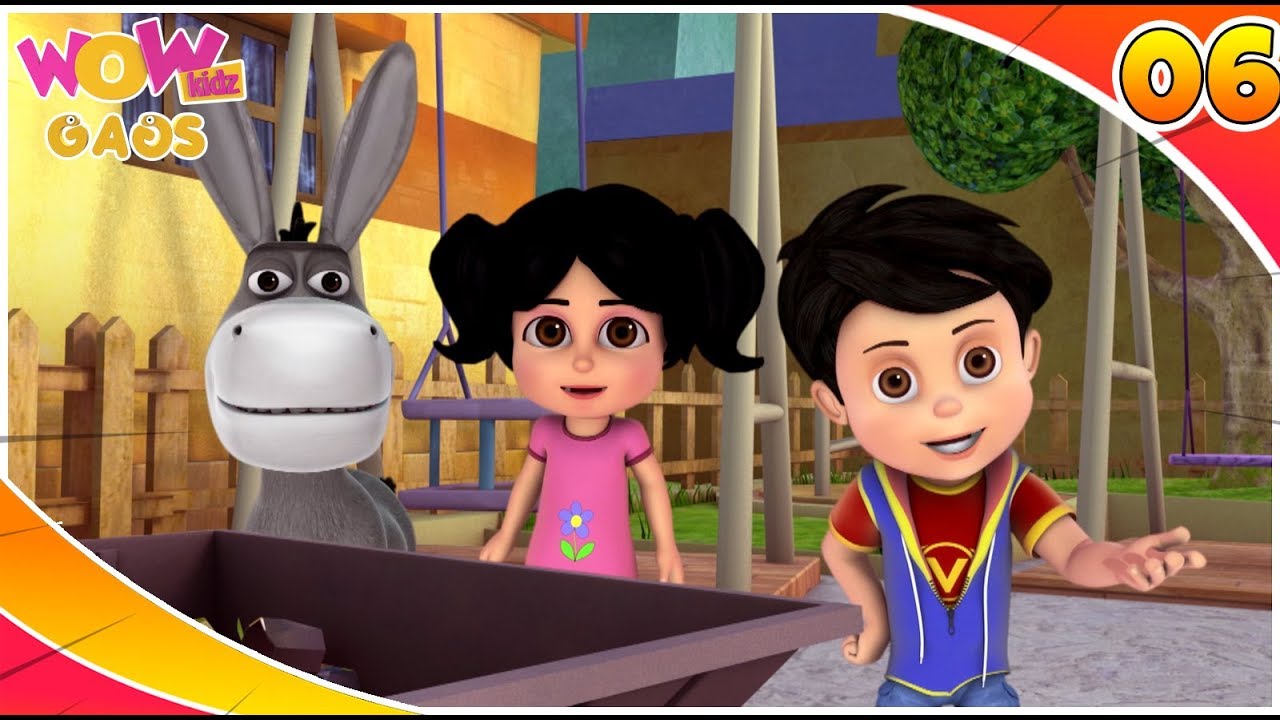 Cartoons For Kids | Best Comedy Scenes Of Vir: The Robot Boy | Part - 6 | WowKidz Gags