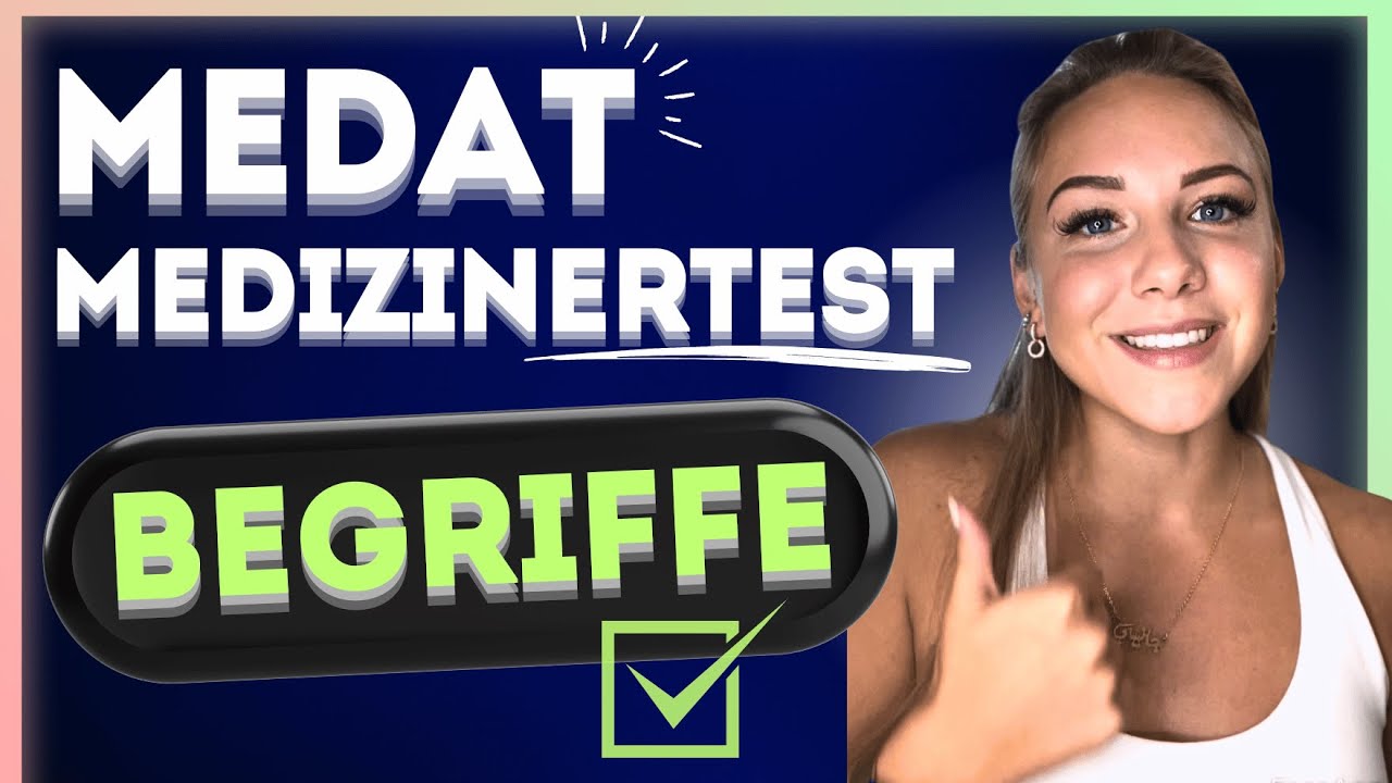 🧑🏻‍⚕️🇦🇹 Stichwortliste MedAT | Humanmedizin und MedAT Z