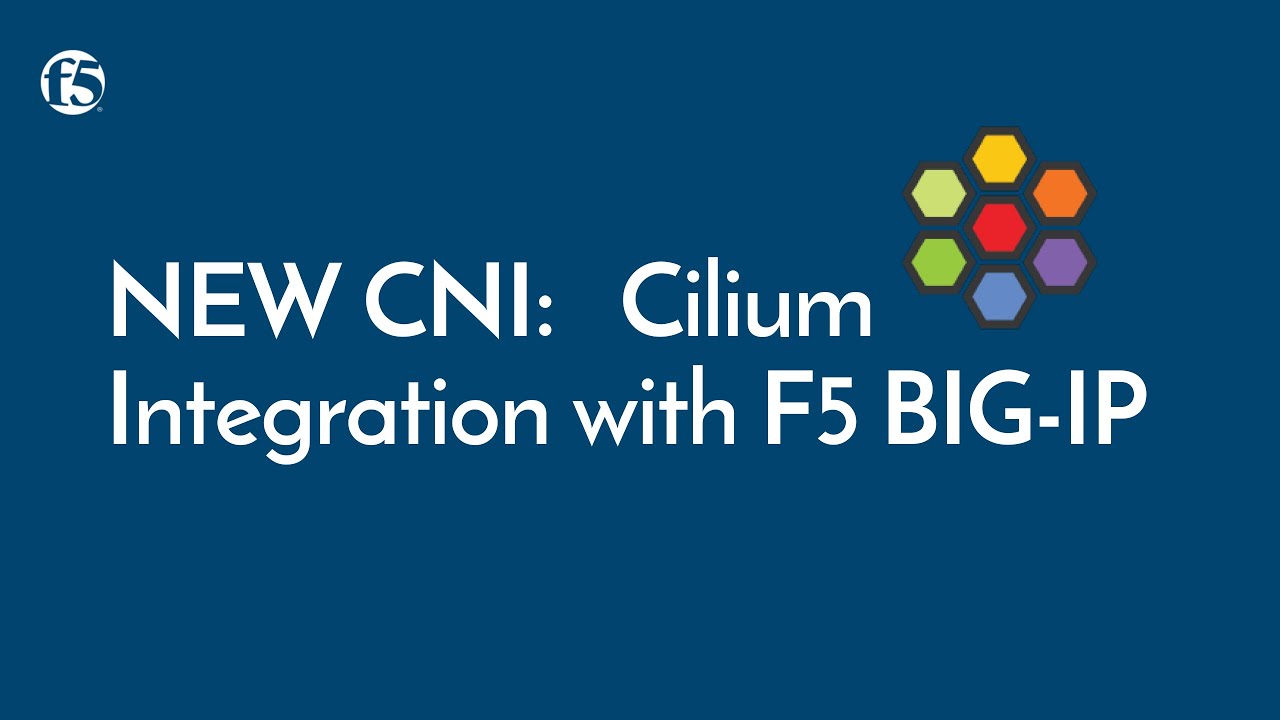 Cilium Integration with F5 BIG-IP