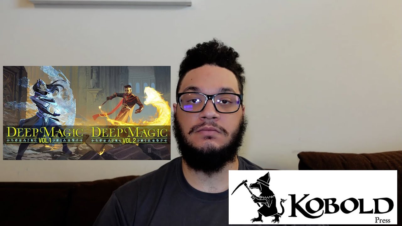 Kobold Press Deep Magic 2 Kickstarter Promo with Mocha Bear