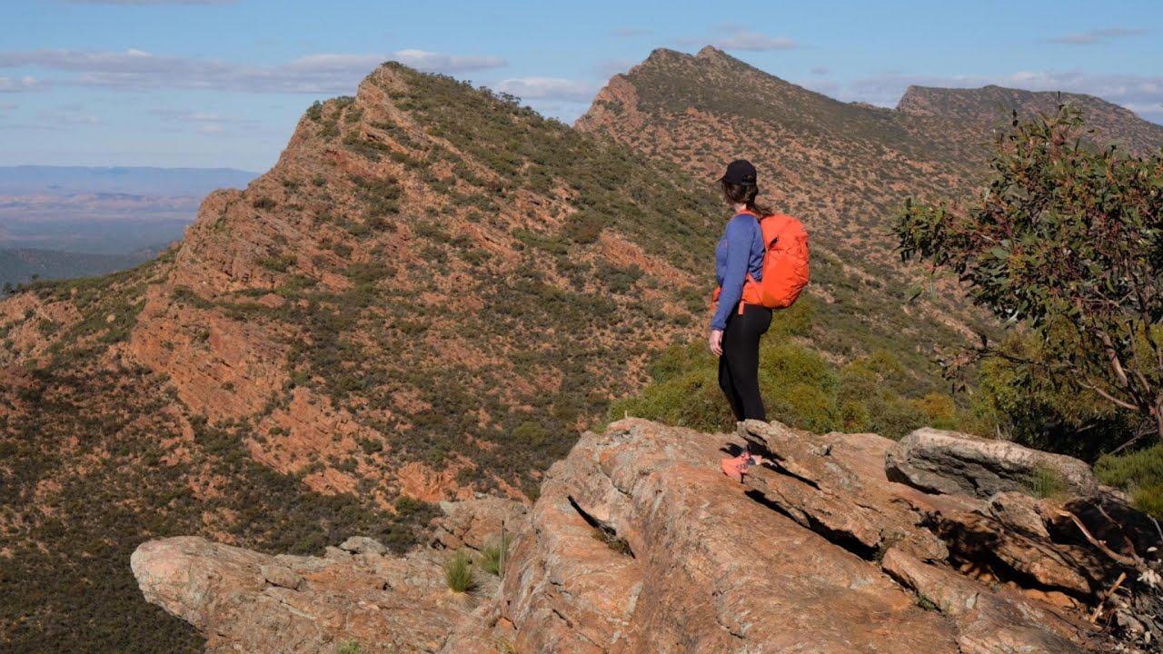 Hiking the Flinders Ranges ↟ Mount Ohlssen-Bagge (with a baby).