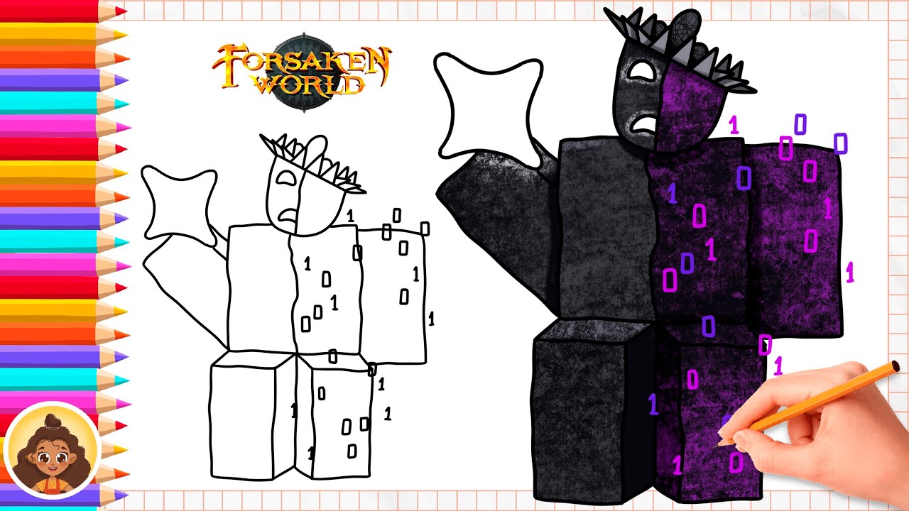 How to Draw Noli | from Forsaken