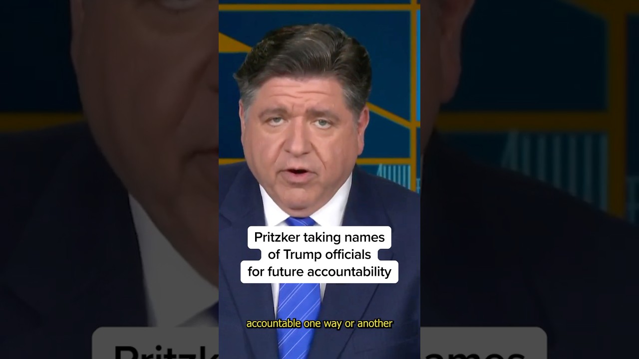 Pritzker taking names of Trump officials for future accountability