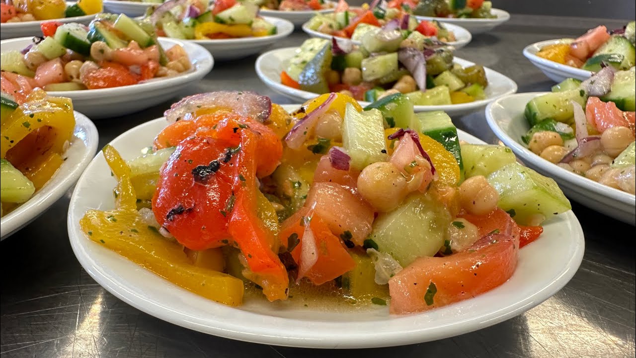 شلاضة الفلفلة و الحمص بنينة و صحية 🥰😋
