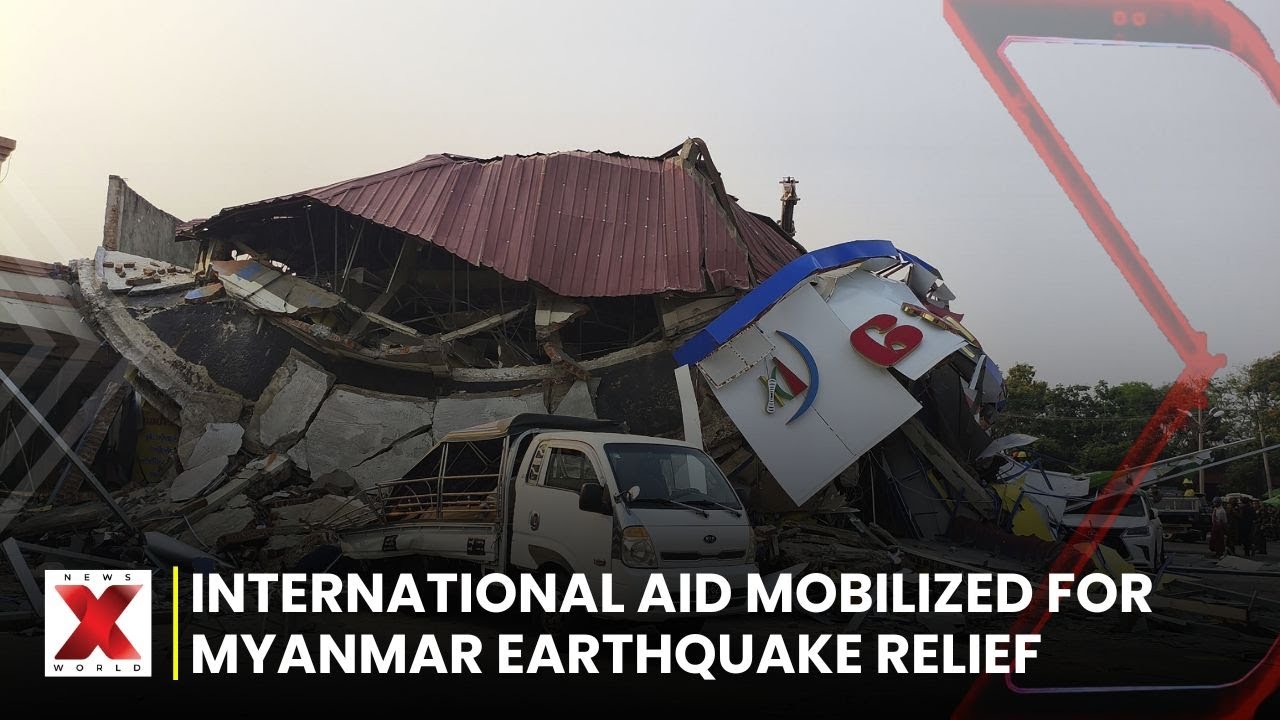 Myanmar Earthquake: Death Toll Hits 1,644, Global Aid and Rescue Efforts Surge | NewsX World