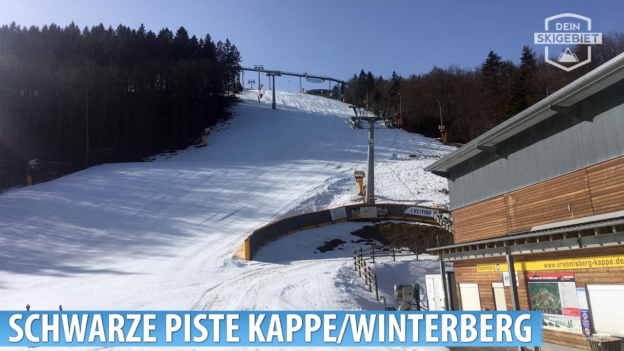 Schwarze Piste Winterberg: Panoramahang an der Kappe