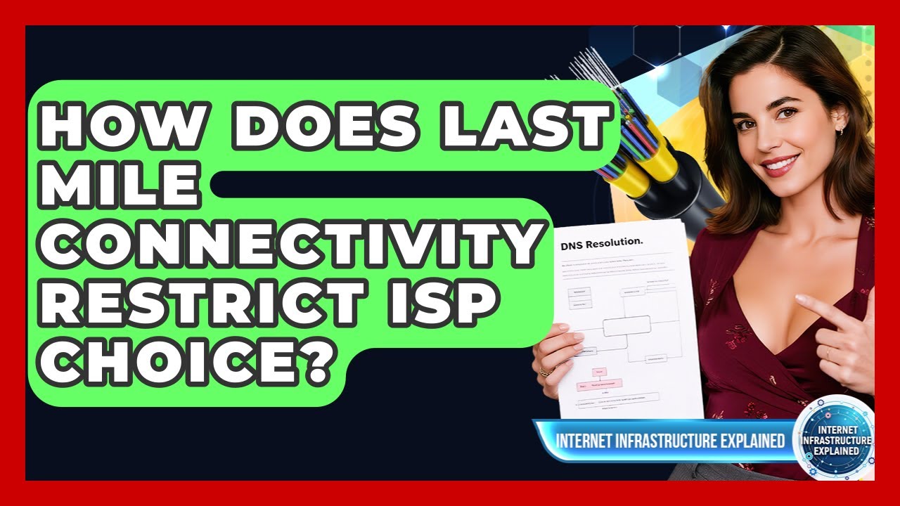 How Does Last Mile Connectivity Restrict ISP Choice? - Internet Infrastructure Explained