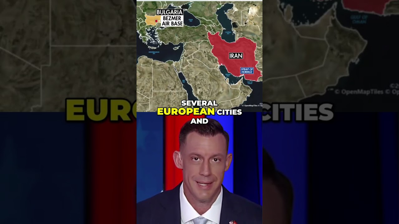 Iran's Missiles: Europe & US Bases Under Threat Now! #shorts