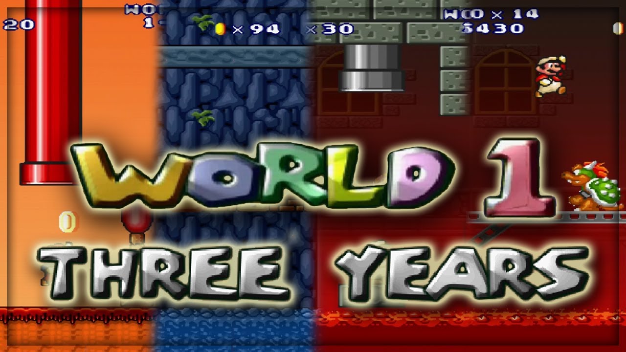 Mario Forever Fancy Series Worlds | World 1 | Three Years Special