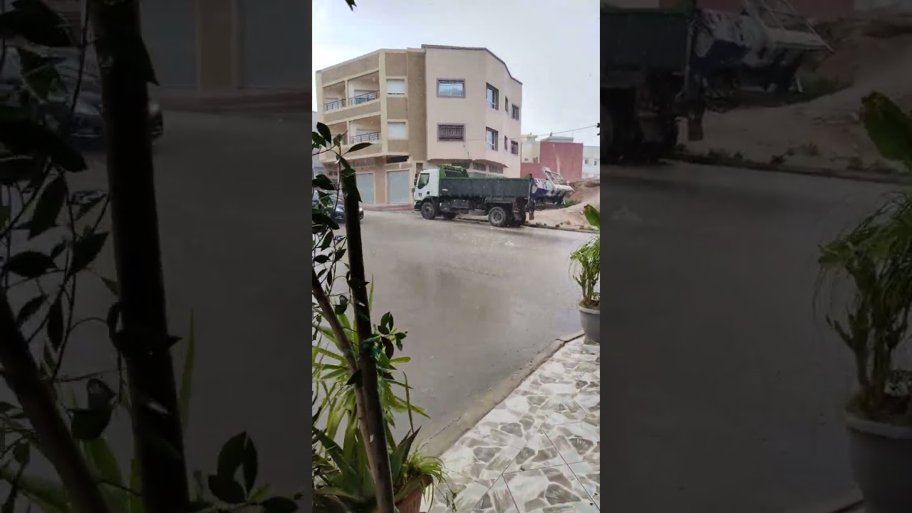 Rainy day in Taza, Morocco