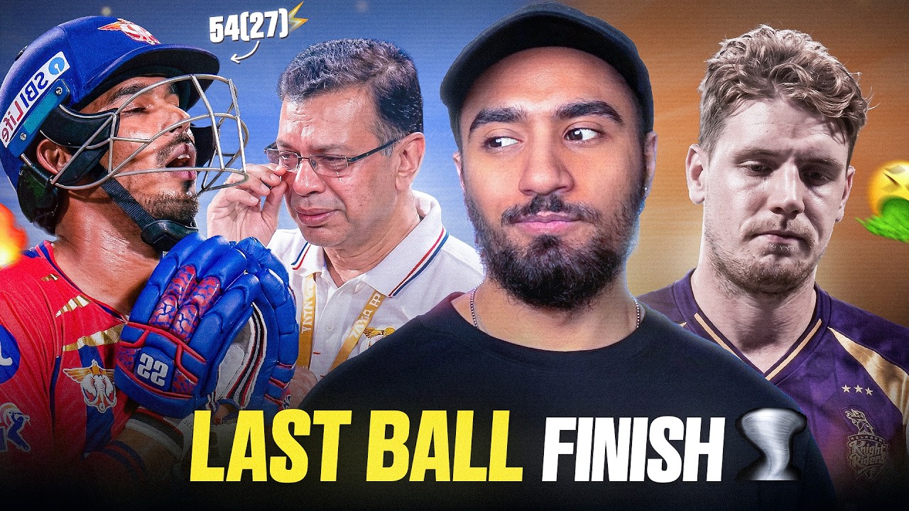 Mukul Choudhary Finishes off in STYLE🔥| KKR CHOKE💀 LSG Steal Win | IPL 2026