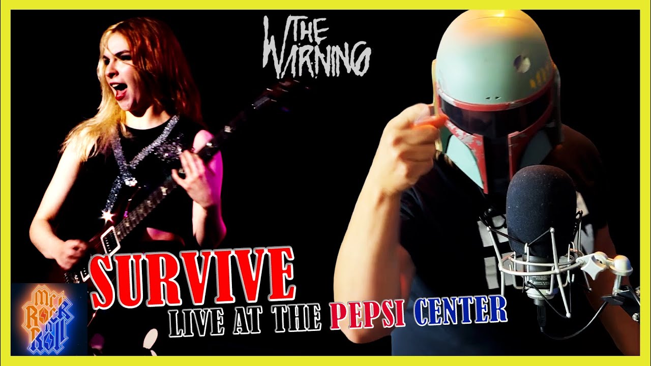I Will Listen Again!! | The Warning - Survive (Live from Pepsi CenterCDMX) | REACTION