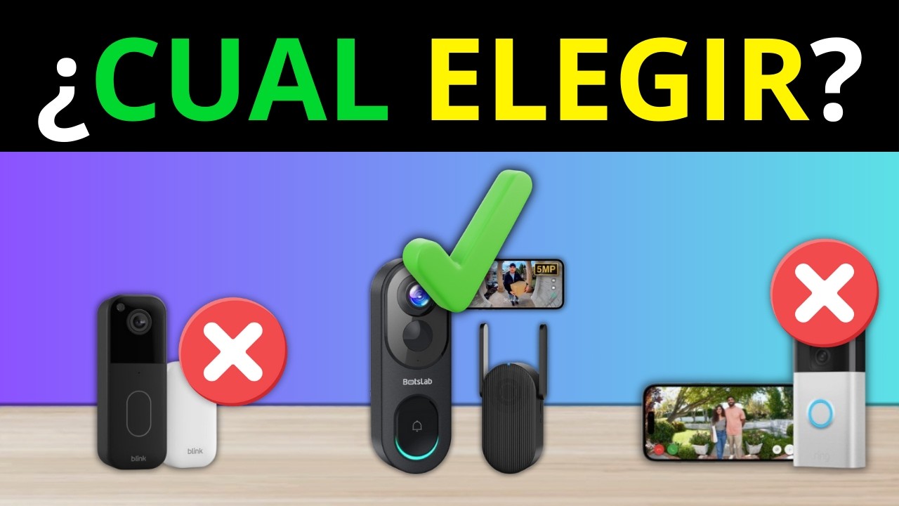 ¿Qué Videotimbre Comprar en 2026? 🔥 Los 5 MEJORES Timbres Inteligentes con Cámara | Guía Completa