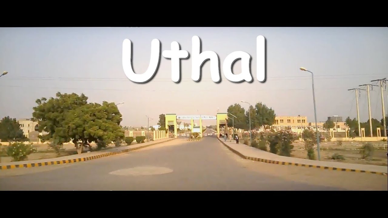 Drive through the Uthal City